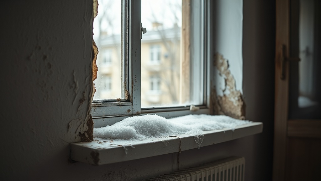 Pleśń w sypialni przy oknie: przyczyny, usuwanie i profilaktyka